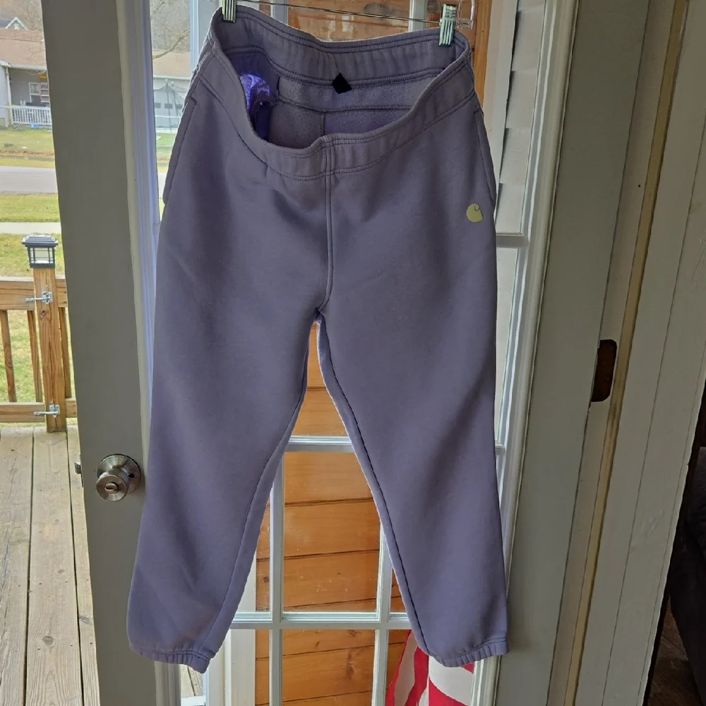 Carhartt Lavender/Purple Women's Jogger Pants - Picture 1 of 5